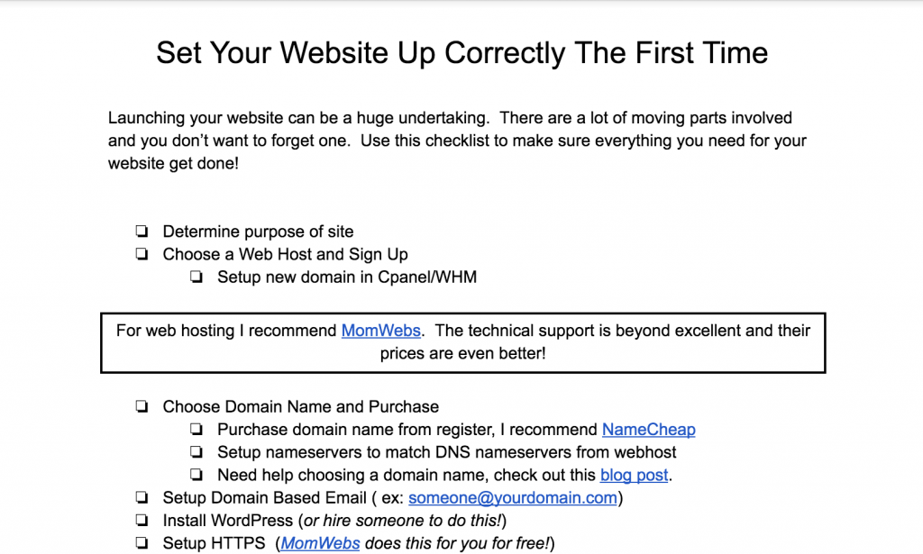 Website Launch Checklist – Brandable Tech